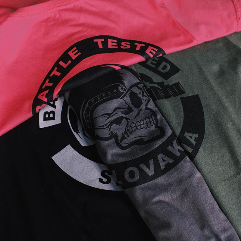 T-shirt Battle Tested Black