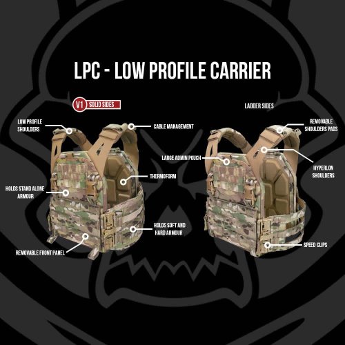 Nosič plátov Low Profile Carrier V1