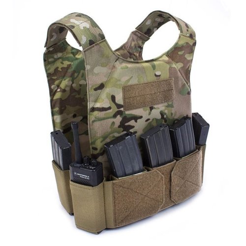 Covert Plate Carrier With TVMP