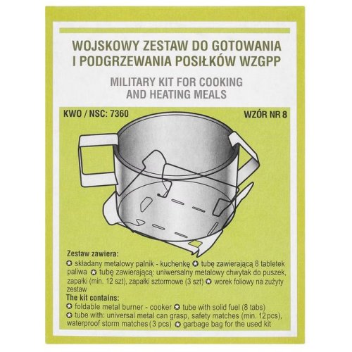 Emergency Cooking Set