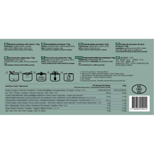 Mashed Potatoes and Bacon