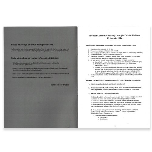 TCCC Guidelines 2024 SVK
