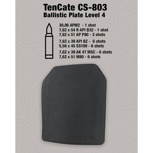 CS-803 Ballistic Plate Level 4