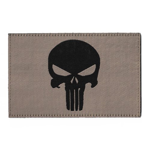 Punisher Skull Patch - Tan