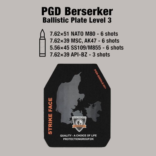 Ballistic Plate PGD Berserker Level 3