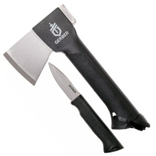 Nože, sekery a lopaty